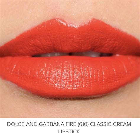 dolce gabbana fire lipstick|dolce gabbana matte lipstick.